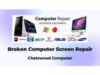 Broken Computer Screen Repair