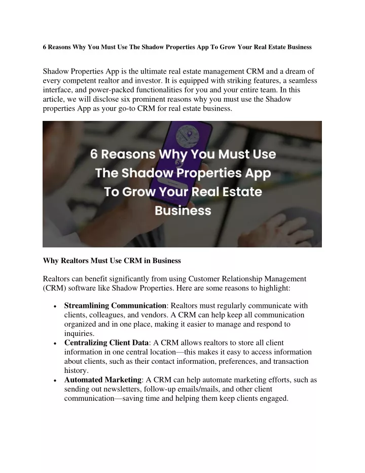 6 reasons why you must use the shadow properties