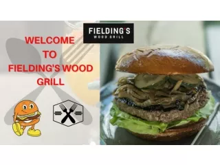Burger Restaurant Near you - Fielding's Wood Grill