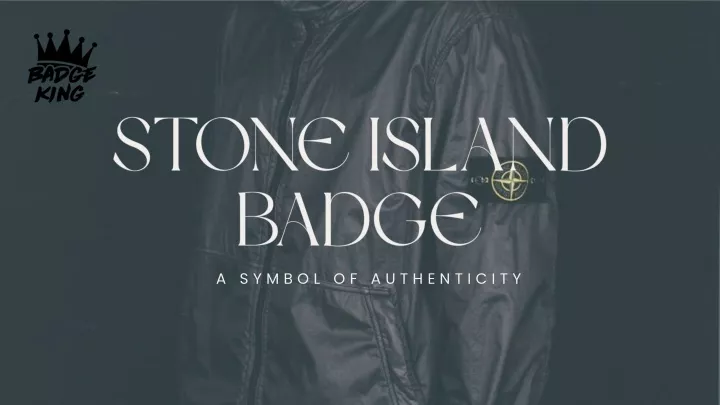 stone island badge