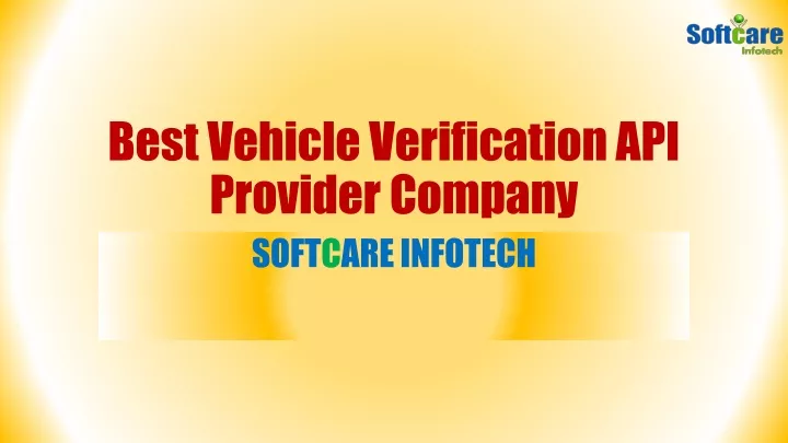 best vehicle verification api provider company