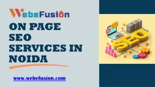 Boost Your Website's Visibility with On-Page SEO Services in Noida