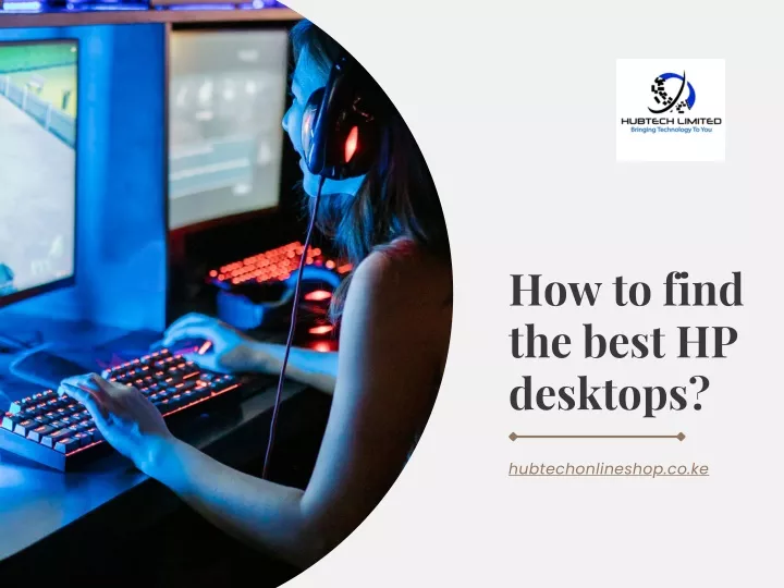 how to find the best hp desktops