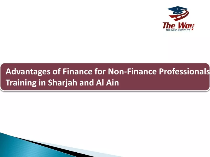 advantages of finance for non finance