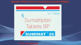 suminat tablets generic sumatriptan succinate
