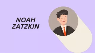 Meet Noah Zatzkin, the business-transforming finance and accounting expert.
