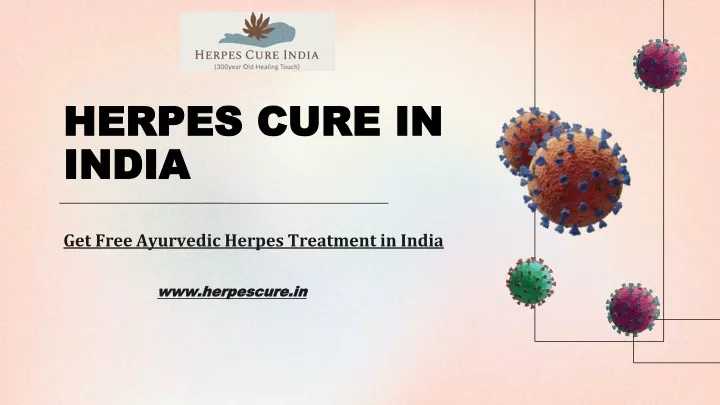 herpes cure in india