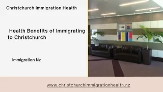 Health Benefits of Immigrating to Christchurch
