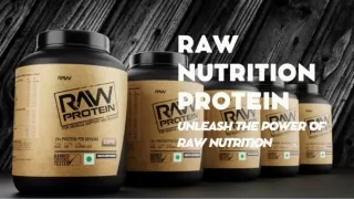 Buy Raw Nutrition Protein Powder Online in India | HealthFarm