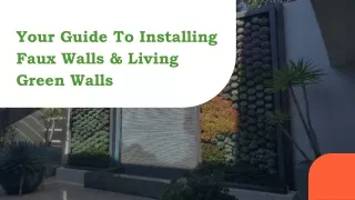 your guide to installing faux walls living green walls