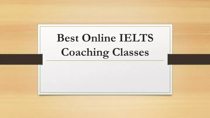 best online ielts coaching classes