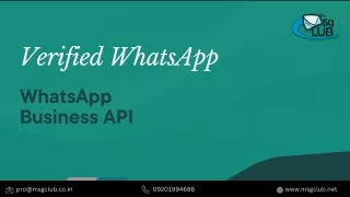 Whatsapp Business api | Get started with WhatsApp for businesses - Msgclub