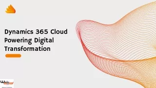 dynamics 365 cloud powering digital transformation