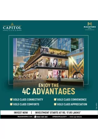 Buy Commercial Shop in Noida | Capitol Avenue