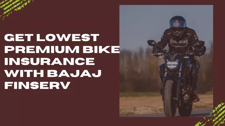 get lowest premium bike insurance with bajaj