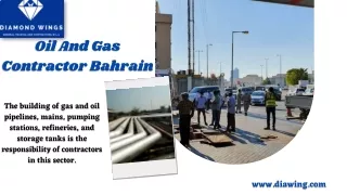 Oil And Gas Contractor Bahrain