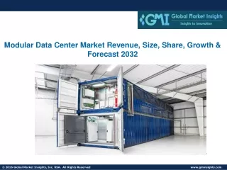 modular data center market revenue size share