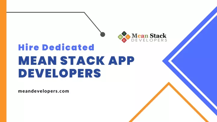 hire dedicated mean stack app developers