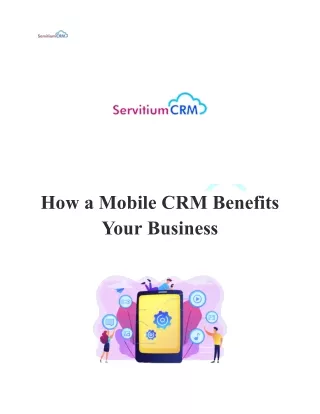 How a Mobile CRM Benefits Your Business