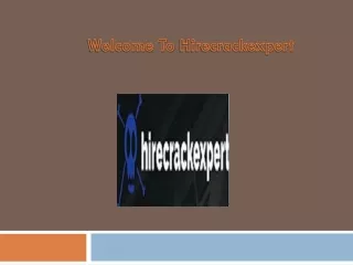 welcome to hirecrackexpert