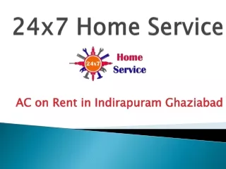 AC On rent in Indirapuram