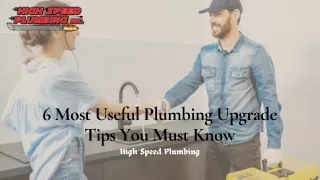 6 Most Useful Plumbing Upgrade Tips You Must Know