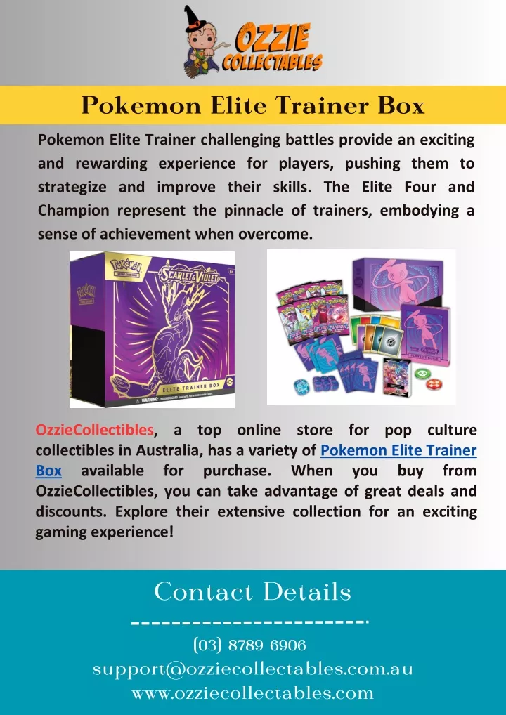 pokemon elite trainer box pokemon elite trainer