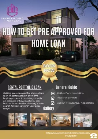 How To Get Pre Approved For Home Loan