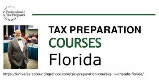 Tax Preparation Courses Florida