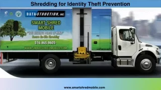 Shredding for Identity Theft Prevention