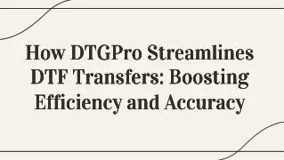 how dtgpro streamlines dtf transfers boosting
