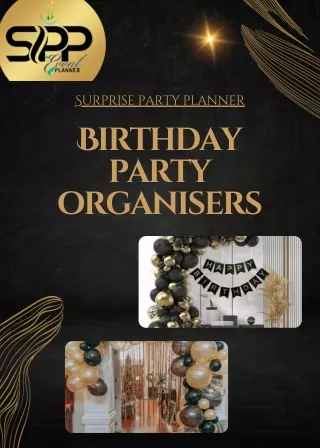 Birthday party organisers | Surprise Parties Planner