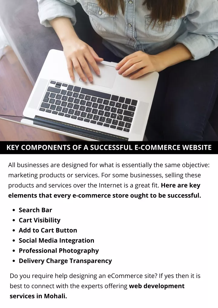 key components of a successful e commerce website