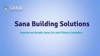 sana building solutions
