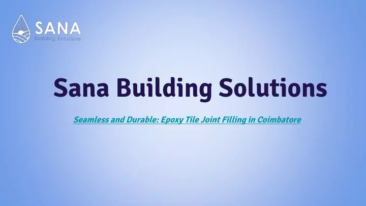 sana building solutions