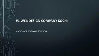 #1 Web Design Company Kochi
