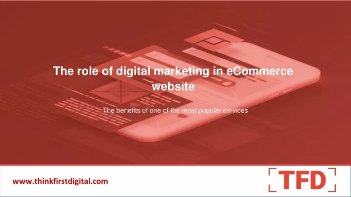 the role of digital marketing in ecommerce website