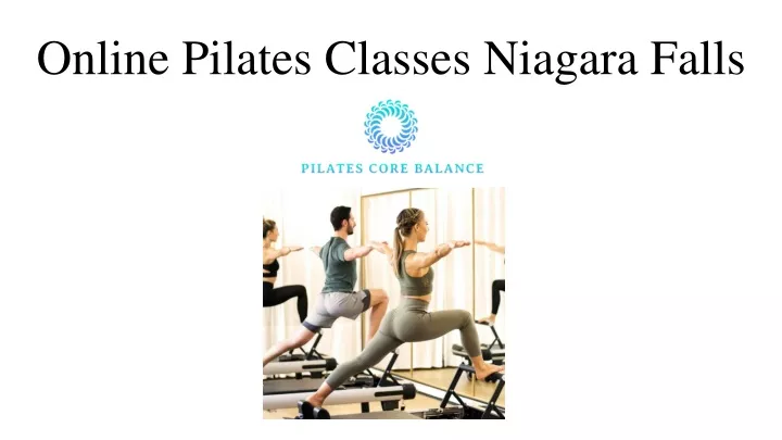 online pilates classes niagara falls