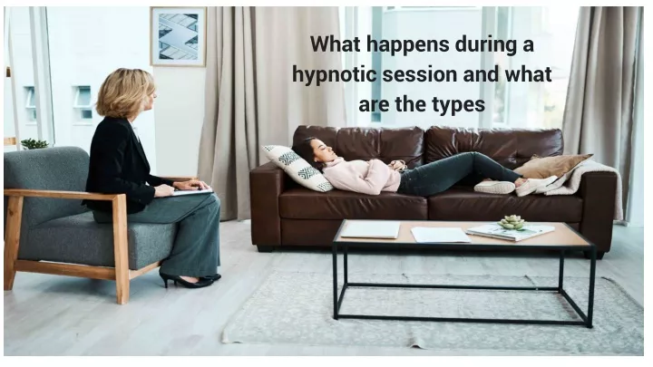 what happens during a hypnotic session and what