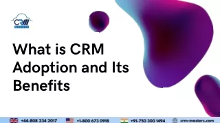 What is CRM Adoption and Its Benefits