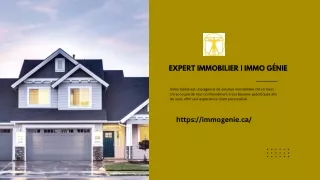 Expert Immobilier  IMMO GÉNIE