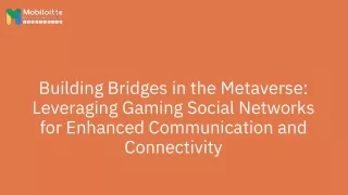 building bridges in the metaverse leveraging