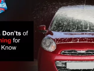 Dos & Don’ts of Car Washing For You to Know
