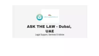 ASK THE LAW Presentation