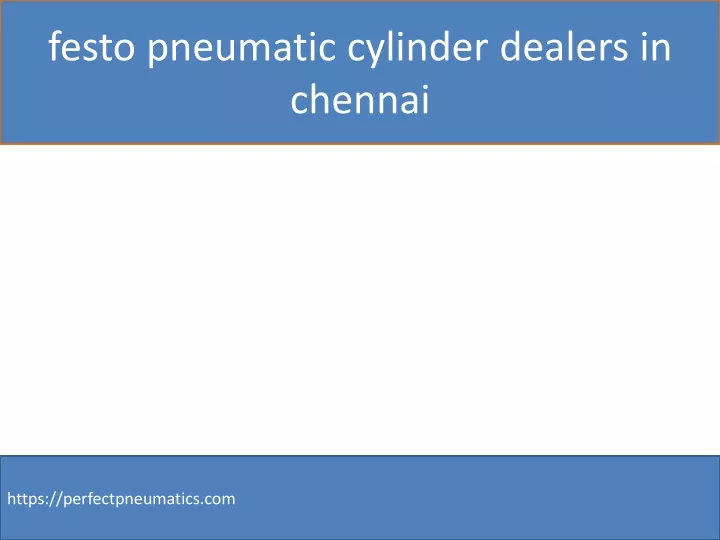 festo pneumatic cylinder dealers in chennai