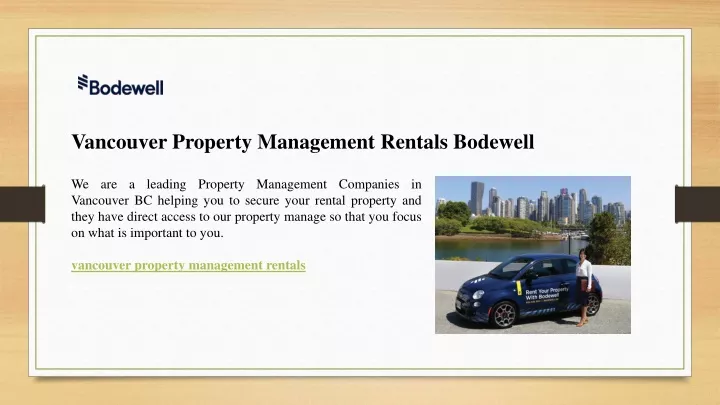 vancouver property management rentals bodewell