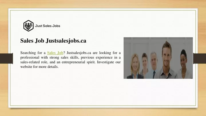 sales job justsalesjobs ca