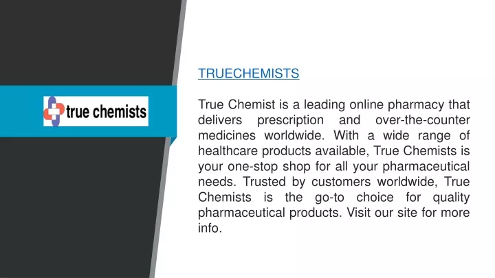 truechemists true chemist is a leading online