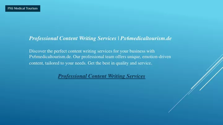 professional content writing services