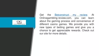 Betconstruct My Review Onlinegambling-review.com
